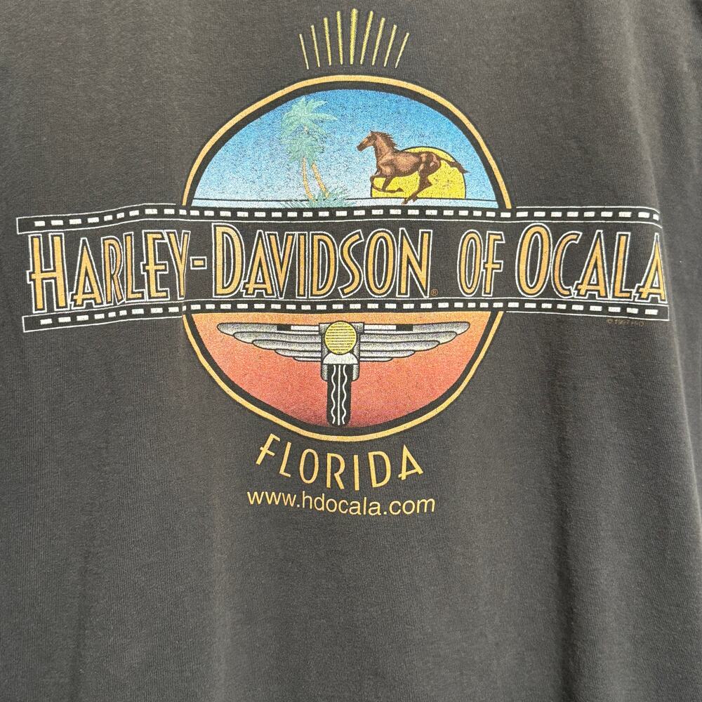 Vintage Harley Davidson 1992 Bike Week Daytona Beach Sleeveless Shirt XL SS - Picture 5 of 7